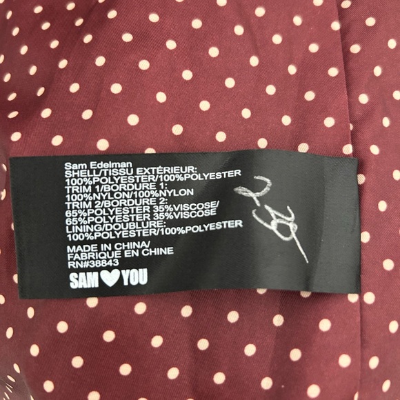 Sam Edelman Belted Trench Coat, size small - Picture 5 of 10